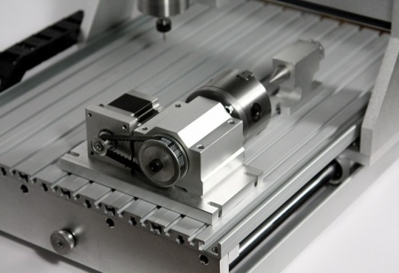 Фрезерный станок с ЧПУ по мягким металлам AMAN 3040 Z13 4axis 1500W IR (USB)