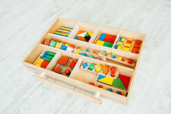 Развивающий мини-набор психолога «Приоритет» XXL 8 модулей